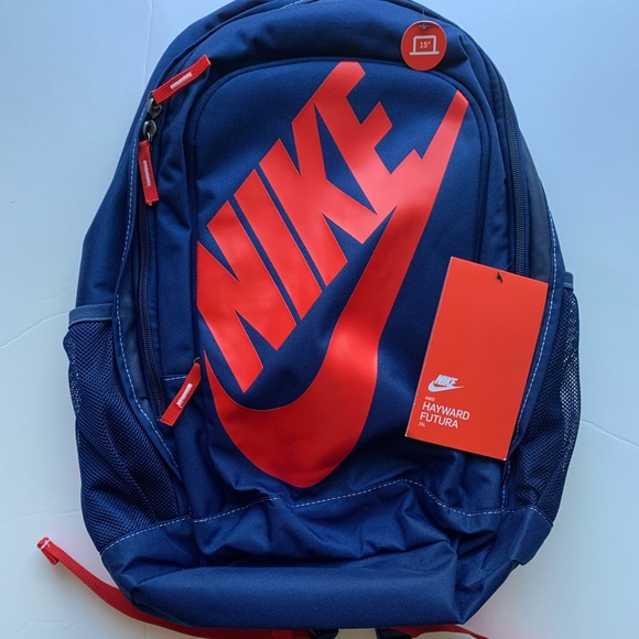 Nike Other - Nike Unisex Backpack Hayward Futura NWT Blue Red